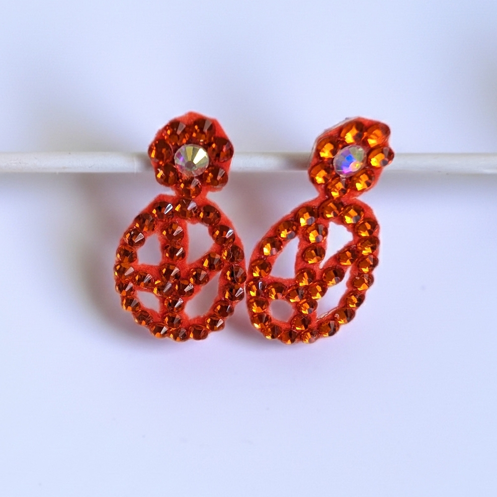Ballroom/Performance Rhinestone Earrings